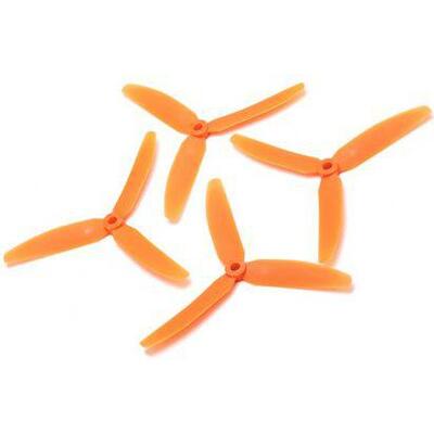 GEMFAN GLASS FIBER NYLON 3 BLADE 5045-ORANGE (2L & 2R)