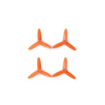 GEMFAN PC 3 BLADE BULLNOSE 3035-ORANGE (2L & 2R)