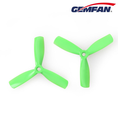 GEMFAN PC 3 BLADE BULLNOSE 4045-GREEN (2L & 2R)