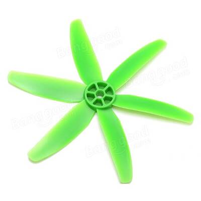 GEMFAN PC 6  BLADE 5040-GREEN (1L & 1R)