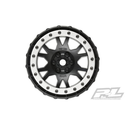 PROLINE IMPULSE PRO-LOC BLACK WHEELS FOR XMAXX TRUCK 2PCS - PR2763-03