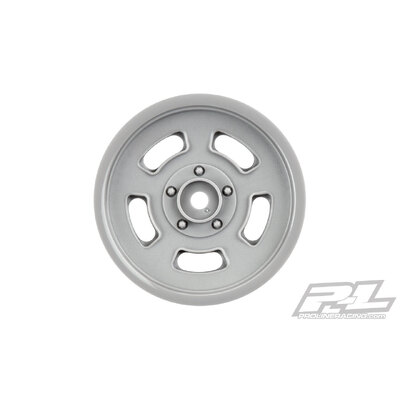 PROLINE SLOT MAG DRAG SPEC 2.2" STONE GREY FRONT WHEELS (2) FOR SLASH & AE DR10- PR2792-05