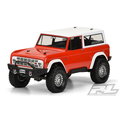 PROLINE 1973 FORDå¨ BRONCO CLEAR BODY FOR 313MM CRAWLERS - PR3313-60