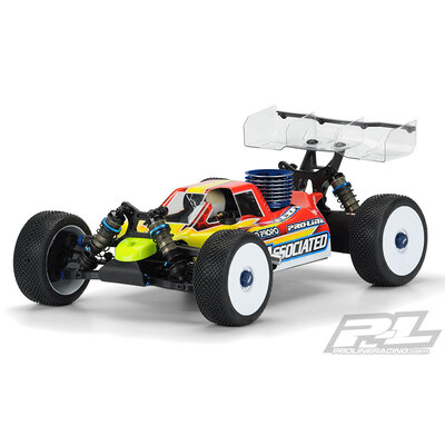 PROLINE AE RC8B3 PRE-CUT PREDATOR CLEAR BODY - PR3450-17
