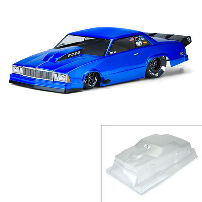 PROLINE 1978 Chevrolet® Malibu™ Clear Body for Slash® 2wd Drag Car & AE DR10 - PR3549-00