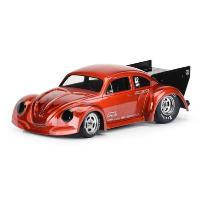 PR3558-00 | PROLINE Volkswagen Drag Bug 1:10 Clear Body for Losi 22, No Prep Drag Car, Slash® 2wd Drag Car & AE DR10 - PR3558-00