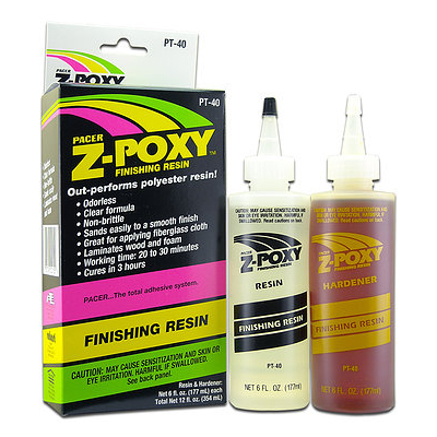 ZAP PT-40 12 OZ. Z-POXY FINISHING RESIN