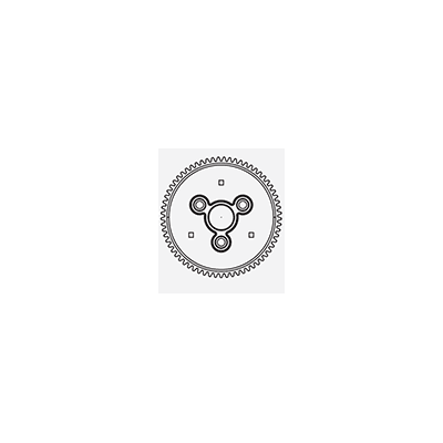 SPUR GEAR 65T 0.8P EMX Equivalent TRA3960