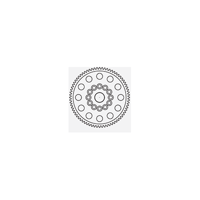 SPUR GEAR 72T 32P RUSTLER Equivalent TRA4472