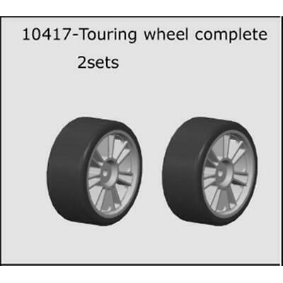 White Touring Wheels, 2pce (FTX-FAST0092B)