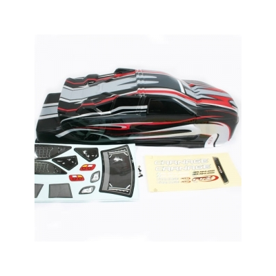 ST Painted Body Sword Black/Red (6344)