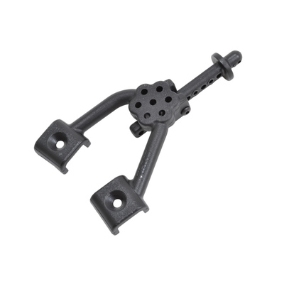 RPM Front Shock Hoops & Body Mounts - Black - SCX10