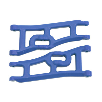 RPM Wide Front A-Arms - Blue - Rustler, Stampede