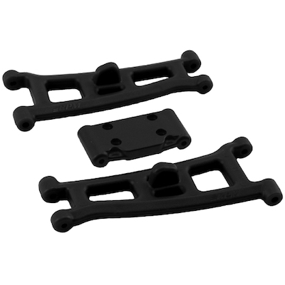 RPM Front A-Arms - Black - SC10, GT2, T4
