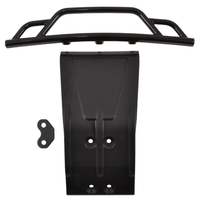 RPM Front Bumper & Skid Plate - Black - Ten-SCTE