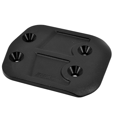 RPM Rear Skid Plate - Black - Losi Ten-SCTE, Ten-T, 810