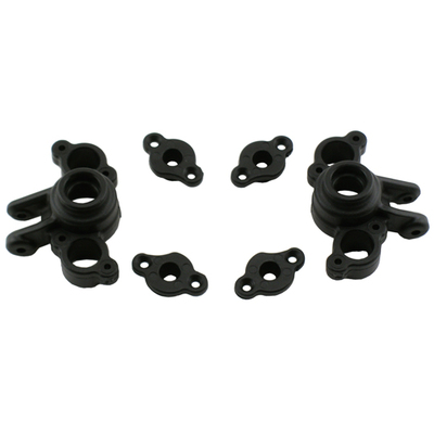 RPM Axle Carriers - Black - 1/16 E-Revo, Slash, Summit