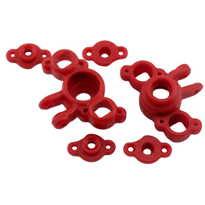 RPM Axle Carriers - Red - 1/16 E-Revo, Slash, Summit