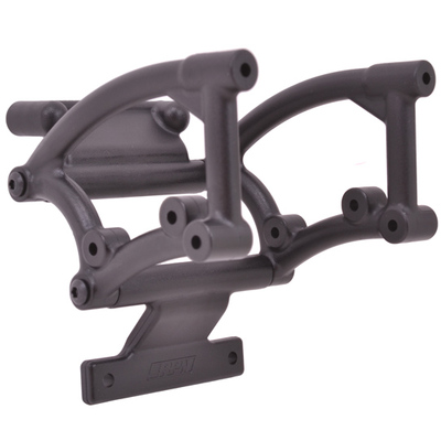 RPM Rear Bumper Mount - Black - Losi Ten-SCTE