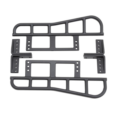 RPM Rock Sliders - Black - SCX10