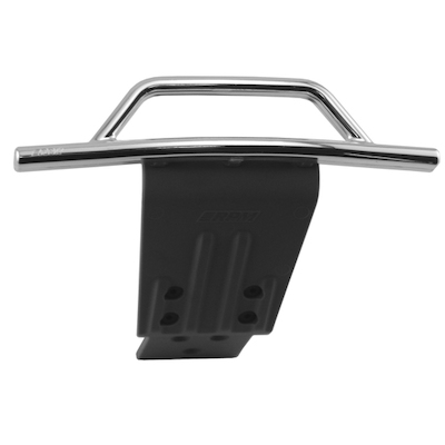 RPM Front Bumper & Skid Plate - Chrome - Slash 4x4