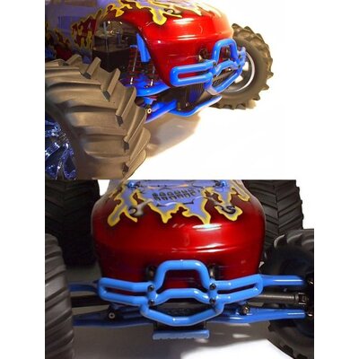 RPM Front Bumper - Blue - T-Maxx, E-Maxx