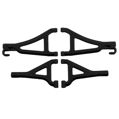 RPM Front A-Arms - Black - 1/16 E-Revo