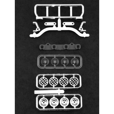 RPM Narrow Roof Mounted Light Bar Set - Chrome