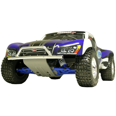 RPM Front Bumper & Skid Plate - Chrome - Slash