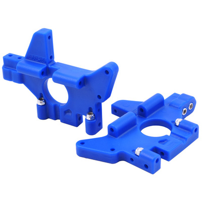RPM Rear Bulkheads - Blue - T-Maxx, E-Maxx