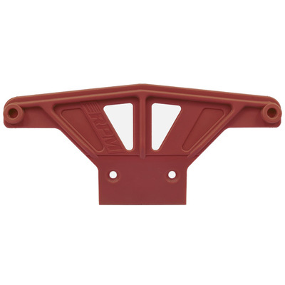 RPM Wide Front Bumper - Red - Bandit, Stampede, Rustler