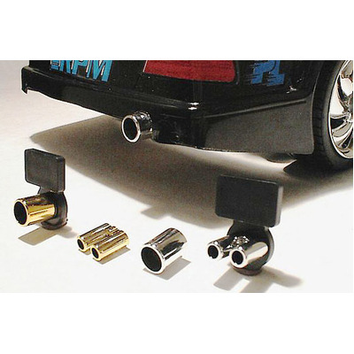 RPM Mock Exhaust Pipe - Chrome - Fatboy
