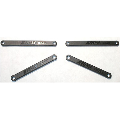 RPM Heavy Duty Camber Links - Black - Rustler, Stampede