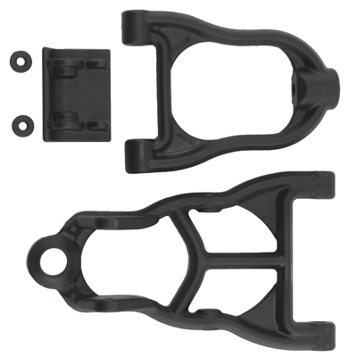 RPM Front Upper & Lower A-Arms - Black - Baja 5SC, Baja 5B, Baja