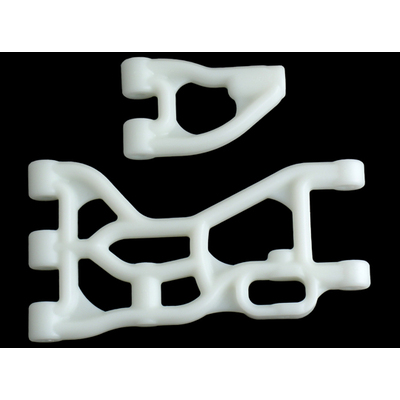RPM Rear Upper & Lower A-Arms - Dyeable White - Baja 5SC, Baja 5