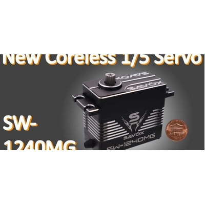 Savox Coreless SW-1240SG 1/5 Servo