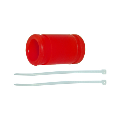 GV SE009R SILICONE  PIPE  COUPLER <40RED>