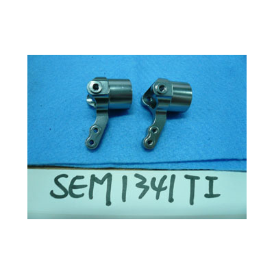 GV SEM1341TI FRONT WHEEL HUBS - DARK TITANIUM