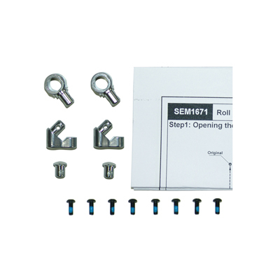 GV SEM1671AL UPGRADE ROLL BAR STOPPER SET (ALUMINIUM COLOUR)