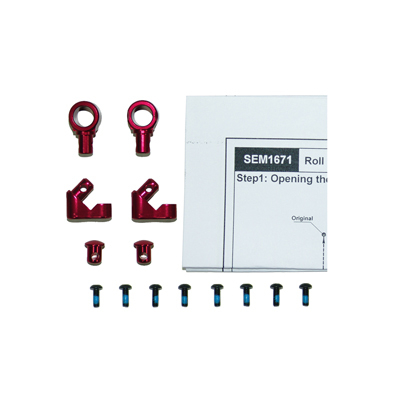 GV SEM1671RE UPGRADE ROLL BAR STOPPER SET (RED)