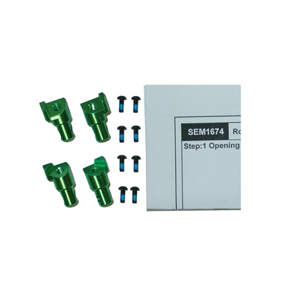 GV SEM1674GR UPGRADE ROLL BAR MOUNT SET (GREEN)
