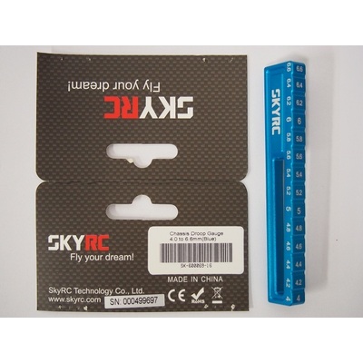 Chassis Droop Gauge 4-6.6mm (blue)