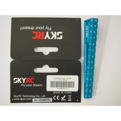 Chassis Droop Gauge 3-10mm (blue)