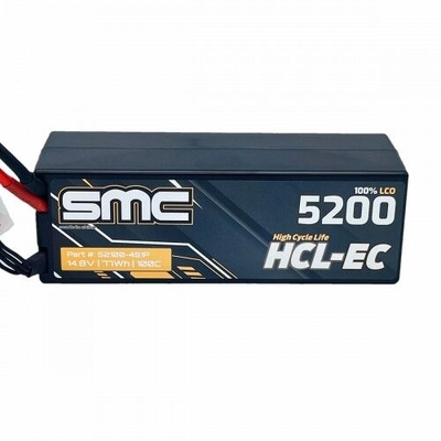 HCL-EC 14.8V 5200mAh 100C wired hardcase