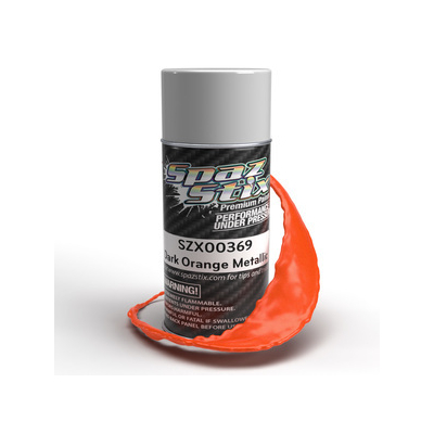 Dark Orange Metallic Aerosol Paint, 3.5oz Can