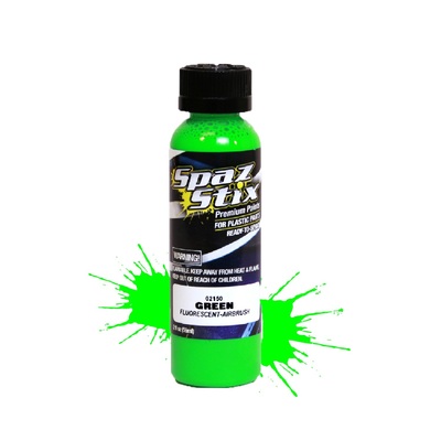 Green Fluorescent Airbrush Paint 2oz