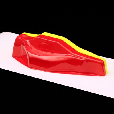 SPAZSTIX FIRE RED FLUORESCENT AEROSOL PAINT 3.5OZ - SZXA02309