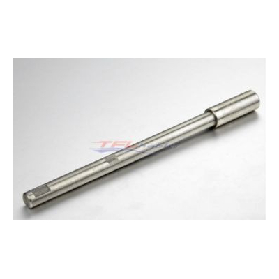 SS Drive Shaft W/O Screw thread, 6.35mm stainless L=110mm