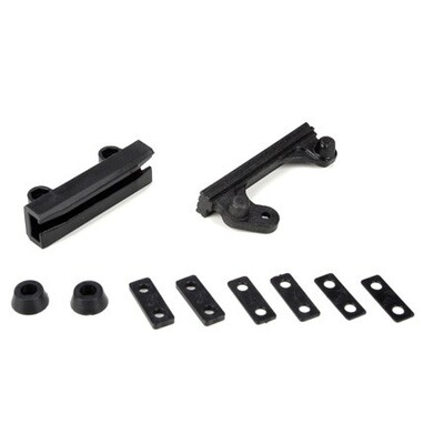 TLR Steering Rack/Rack Housing & Spacers