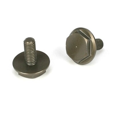 TLR Front Axle Lug Screw, Aluminium Serrated (2)